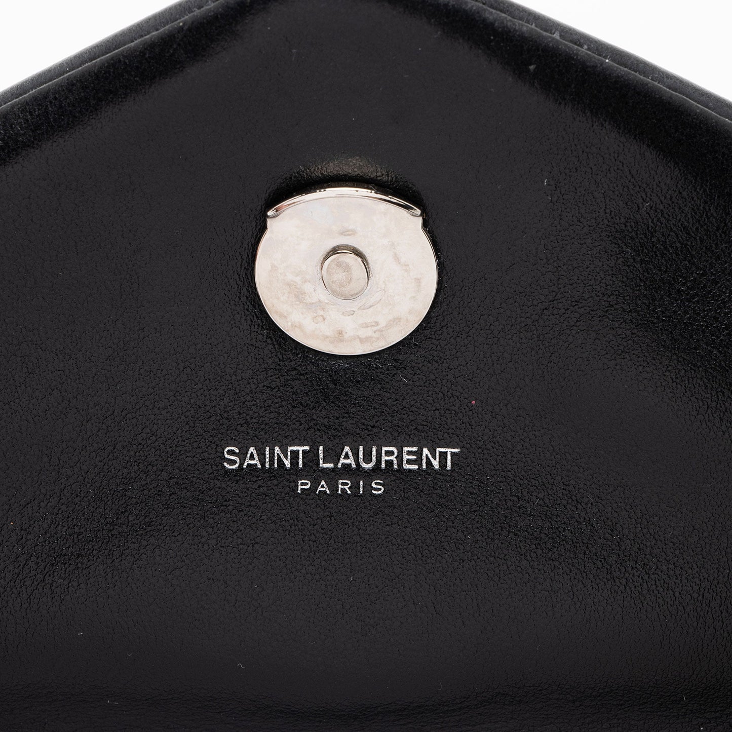 Saint Laurent Matelasse Calfskin Monogram LouLou Chain Medium Shoulder Bag (SHF-qrpSTt)