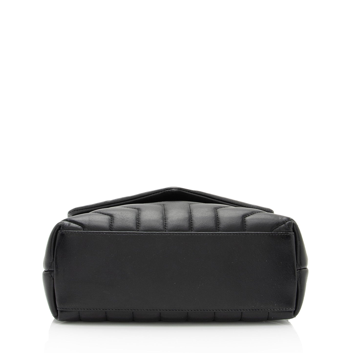 Saint Laurent Matelasse Calfskin Monogram LouLou Chain Small Crossbody Bag (SHF-s725vF)