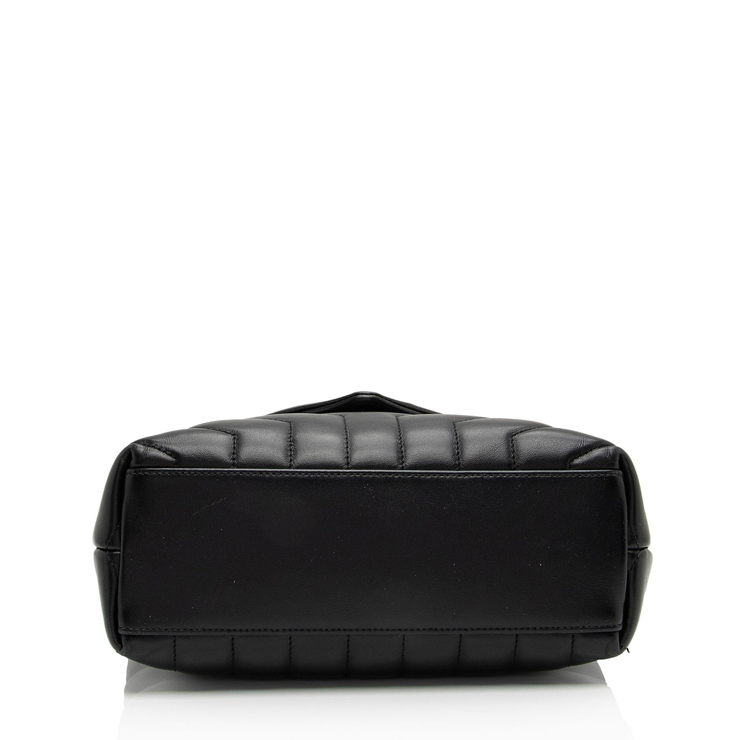 Saint Laurent Matelasse Calfskin Monogram LouLou Chain Small Crossbody Bag (SHF-XeDlWE)