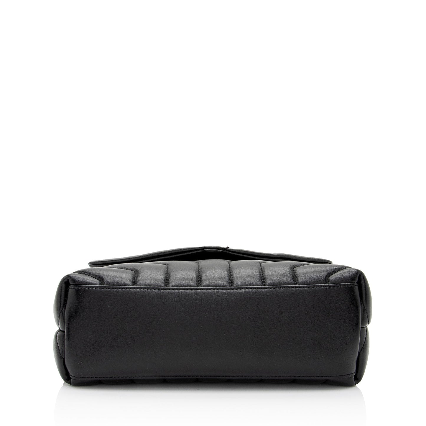 Saint Laurent Matelasse Calfskin Monogram LouLou Chain Small Crossbody (SHF-acKu6w)