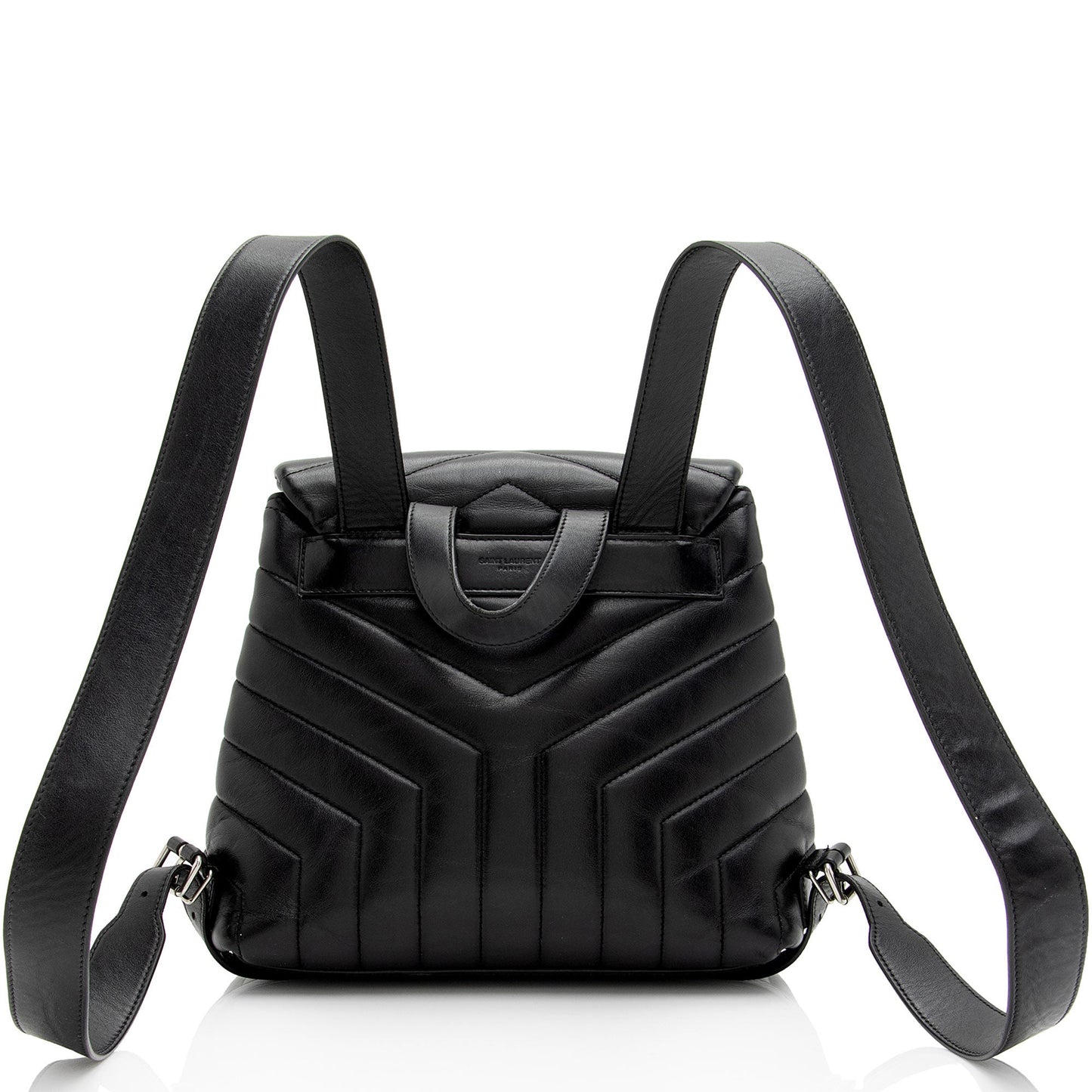 Saint Laurent Matelasse Calfskin Monogram LouLou Small Backpack (SHF-HvZDX3)