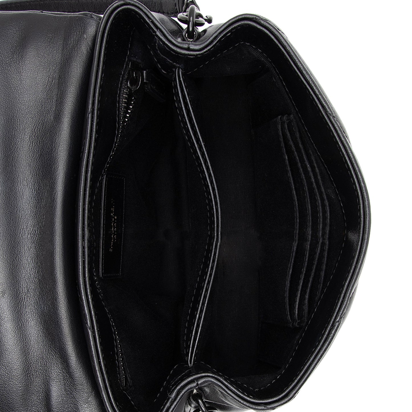 Saint Laurent Matelasse Calfskin Monogram LouLou Toy Crossbody (SHF-mABiaH)