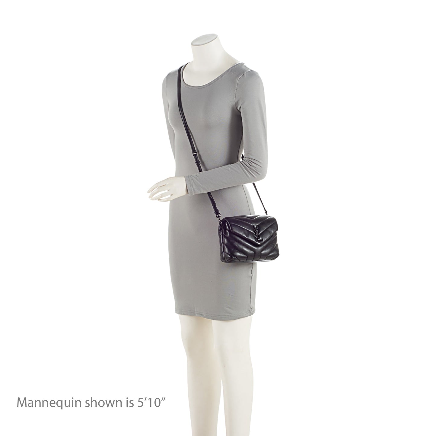 Saint Laurent Matelasse Calfskin Monogram LouLou Toy Crossbody (SHF-mABiaH)