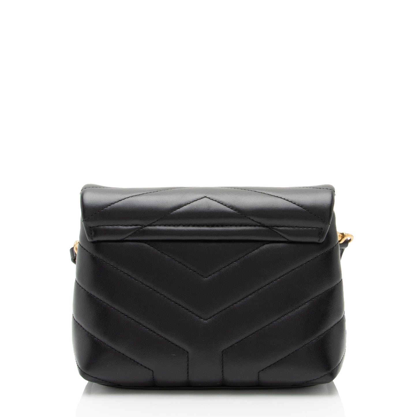 Saint Laurent Matelasse Calfskin Monogram LouLou Toy Crossbody Bag (SHF-4hU5Ge)