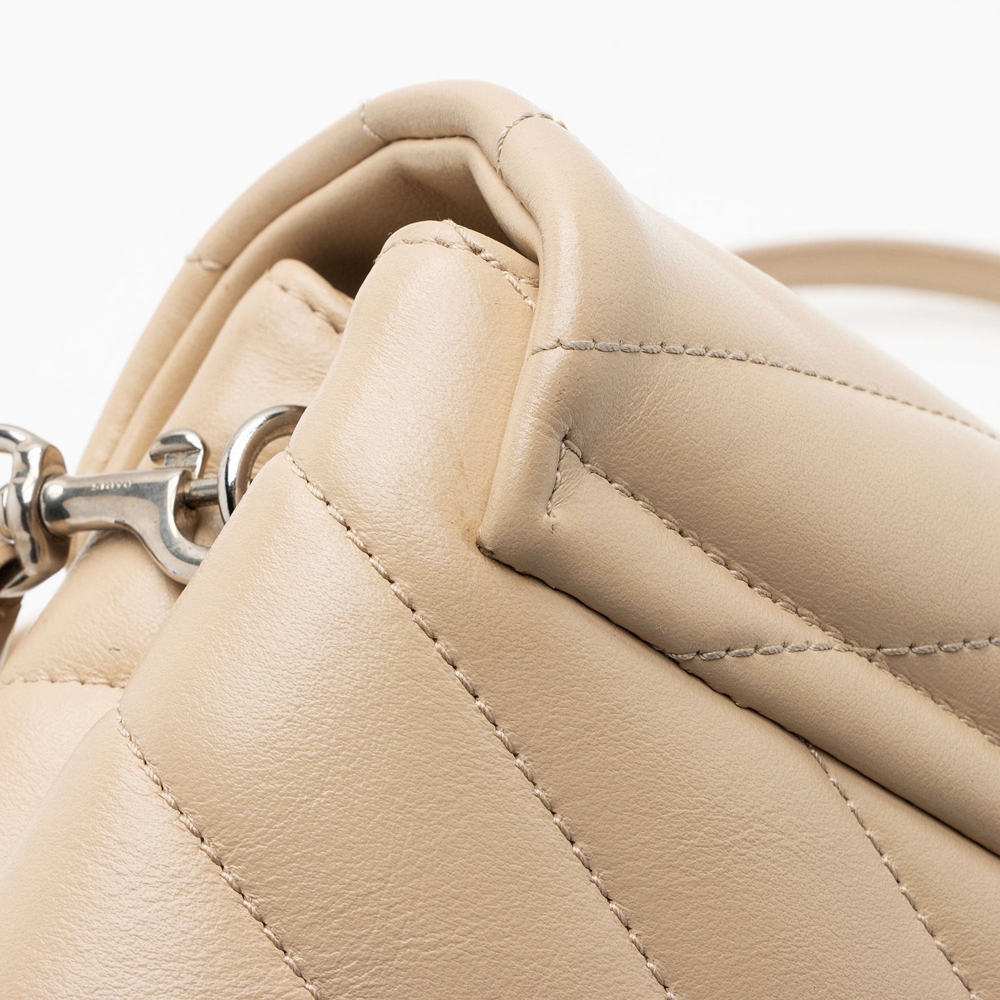 Saint Laurent Matelasse Calfskin Monogram LouLou Toy Crossbody (SHF-arg7wt)