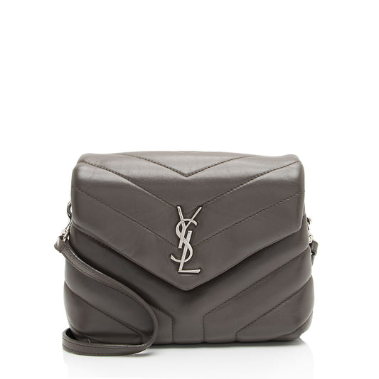 Saint Laurent Matelasse Calfskin Monogram LouLou Toy Crossbody (SHF-I57Zyw)