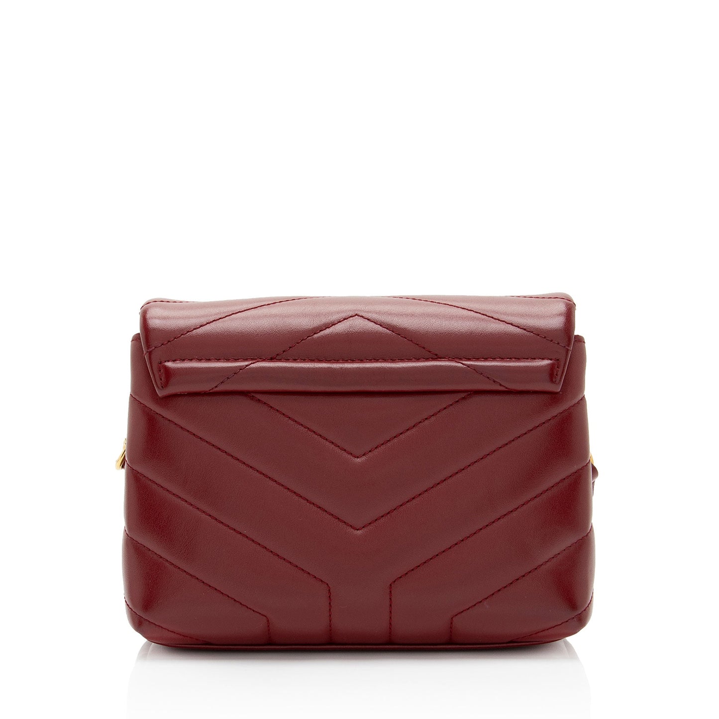 Saint Laurent Matelasse Calfskin Monogram LouLou Toy Crossbody (SHF-PXzdWg)