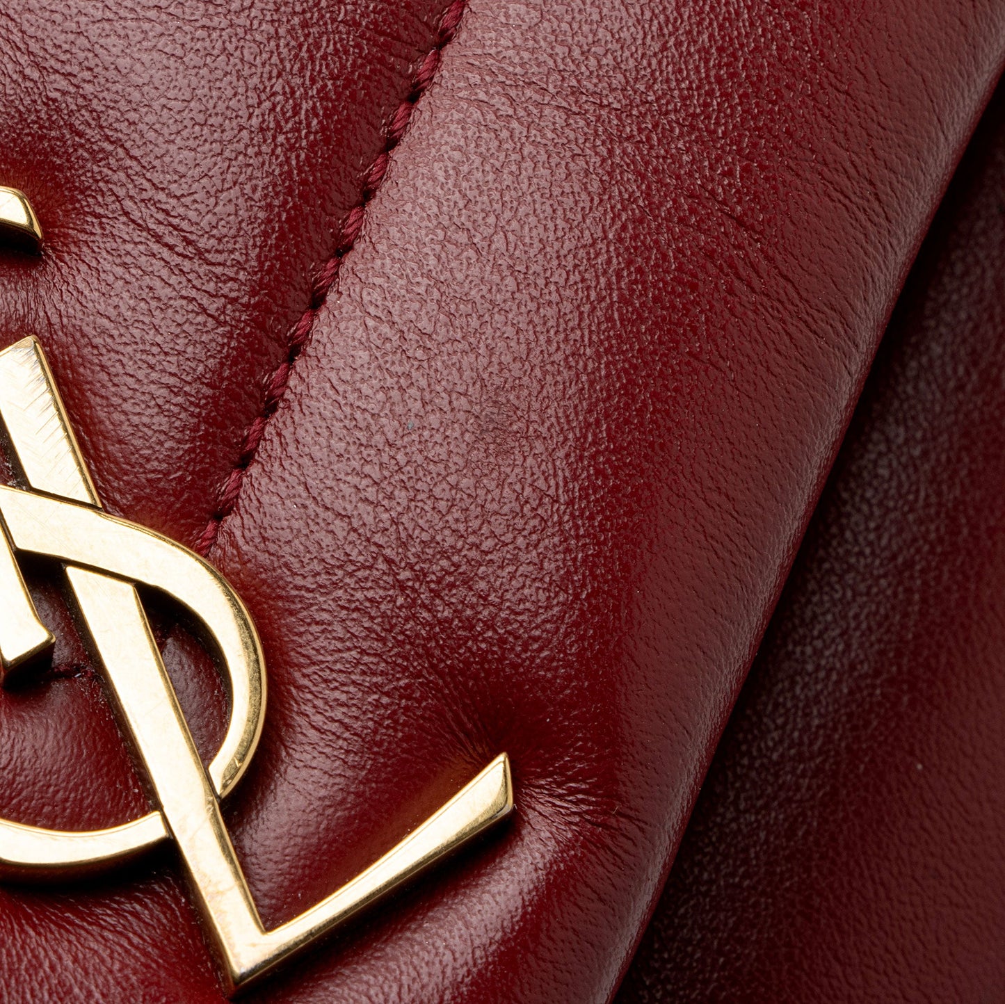 Saint Laurent Matelasse Calfskin Monogram LouLou Toy Crossbody (SHF-PXzdWg)