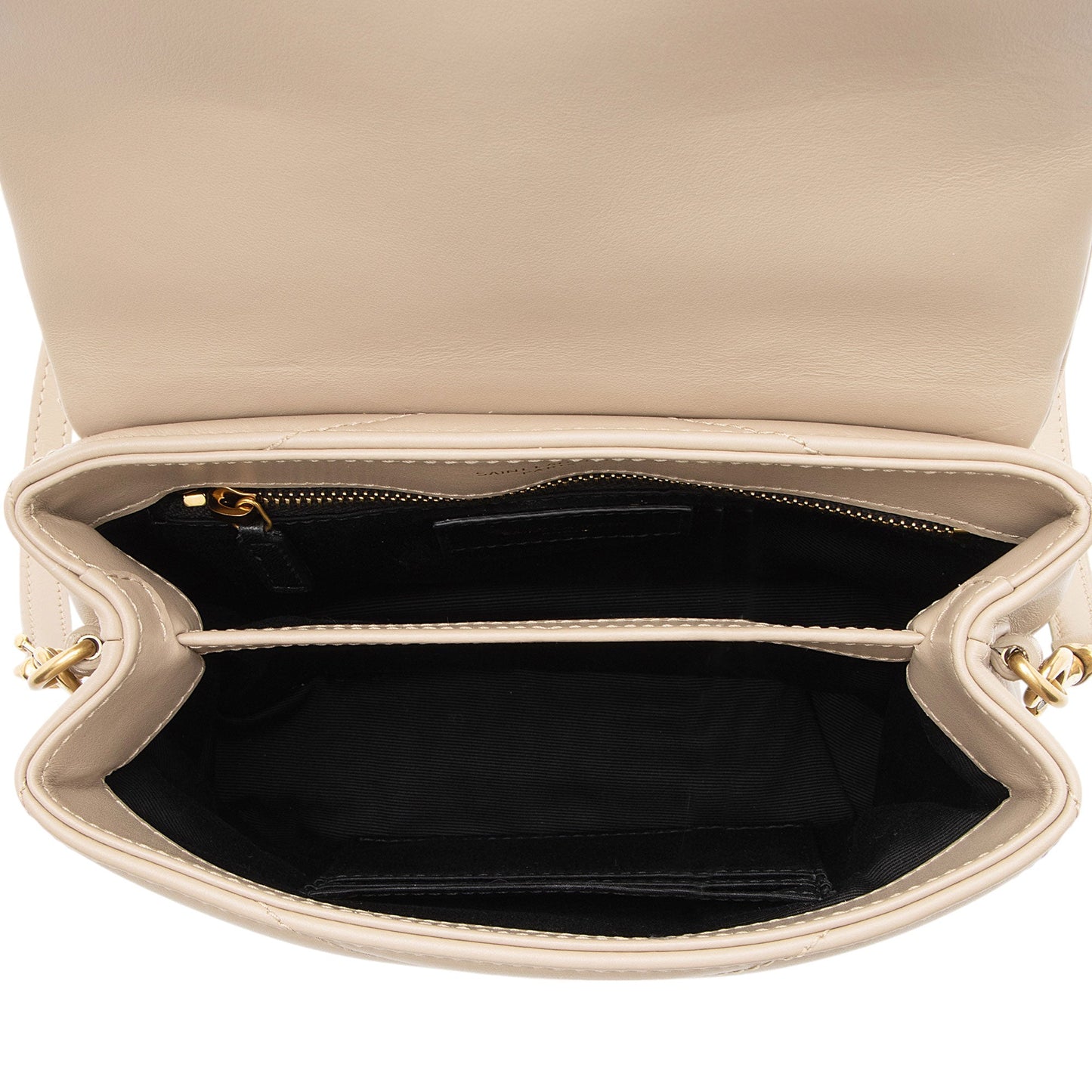 Saint Laurent Matelasse Calfskin Monogram LouLou Toy Crossbody