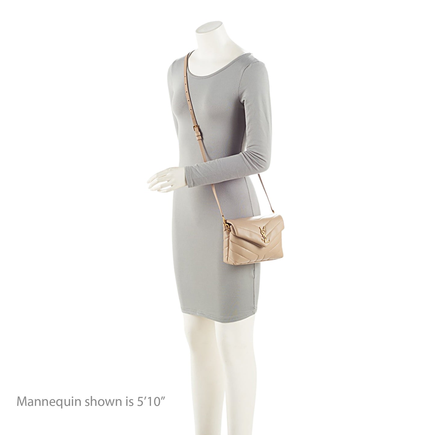 Saint Laurent Matelasse Calfskin Monogram LouLou Toy Crossbody