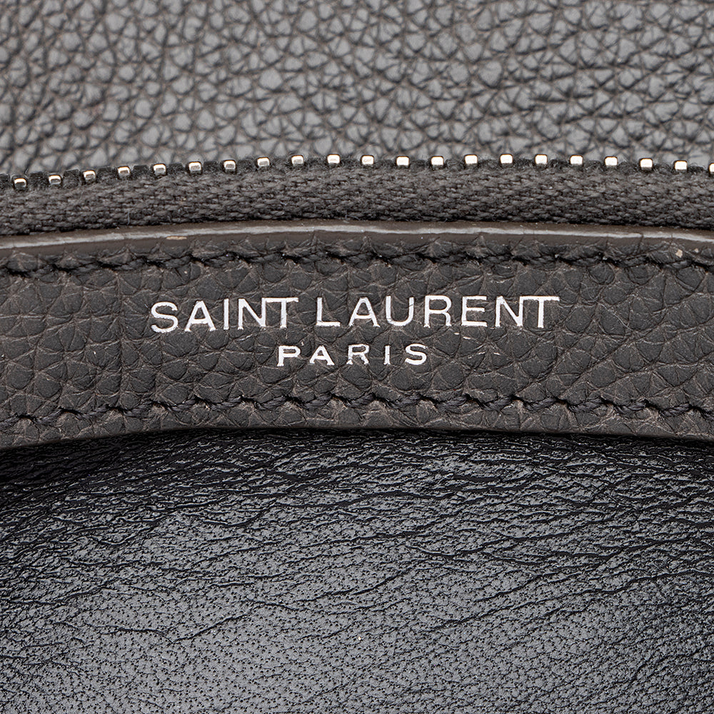 Saint Laurent Matelasse Calfskin Monogram Medium College Shoulder Bag (SHF-16571)