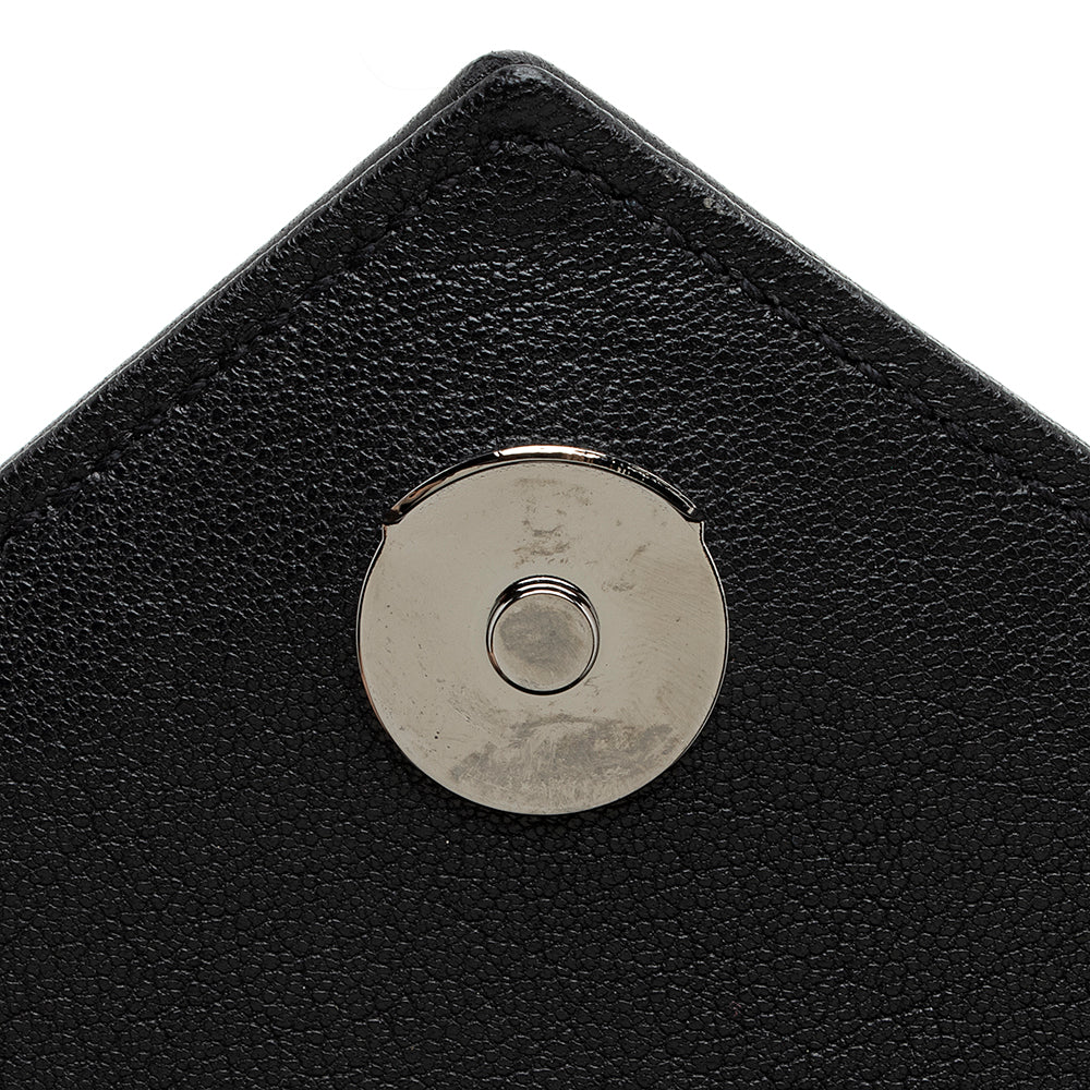 Saint Laurent Matelasse Calfskin Monogram Medium College Top Handle Bag (SHF-20778)