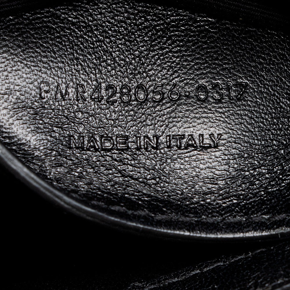 Saint Laurent Matelasse Calfskin Monogram Medium College Top Handle Bag (SHF-21595)