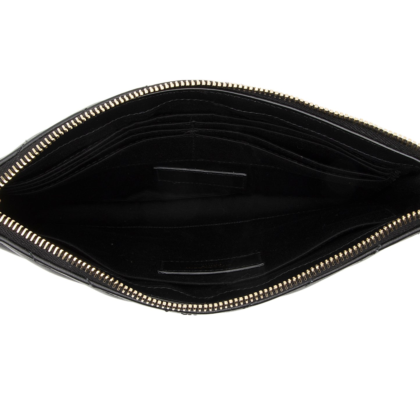 Saint Laurent Matelasse Calfskin Monogram Small Wristlet (SHF-23746)