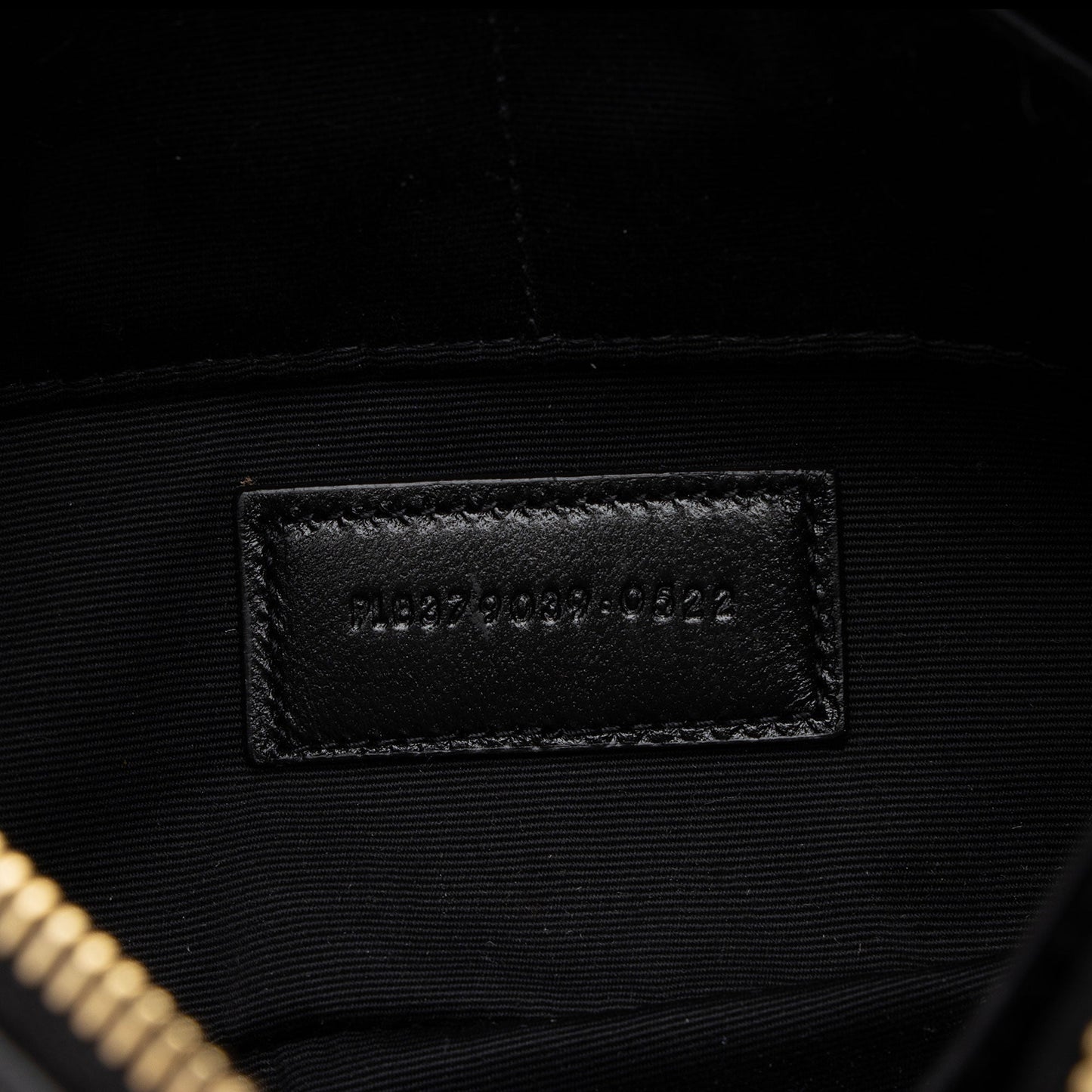 Saint Laurent Matelasse Calfskin Monogram Small Wristlet (SHF-I0dYH7)