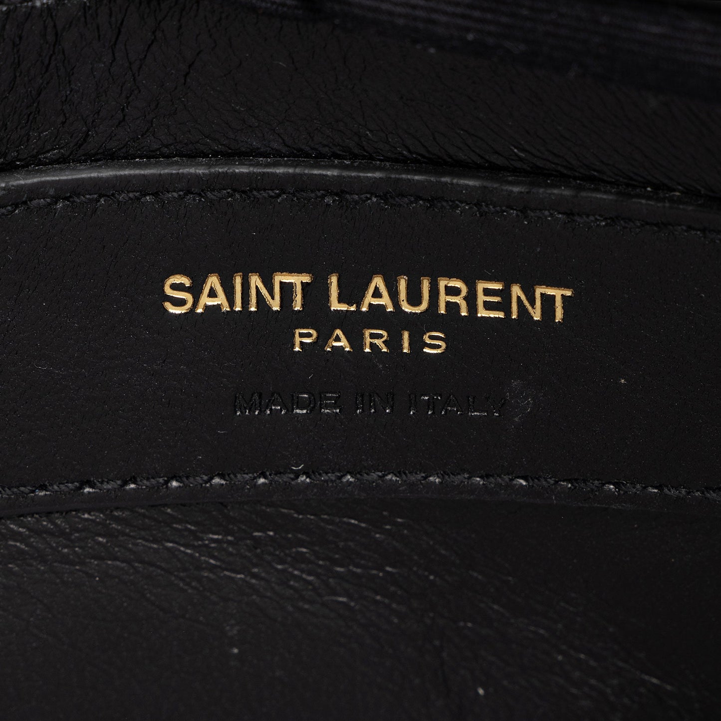 Saint Laurent Matelasse Calfskin Suede Monogram College Medium Shoulder Bag (SHF-UA4qfG)
