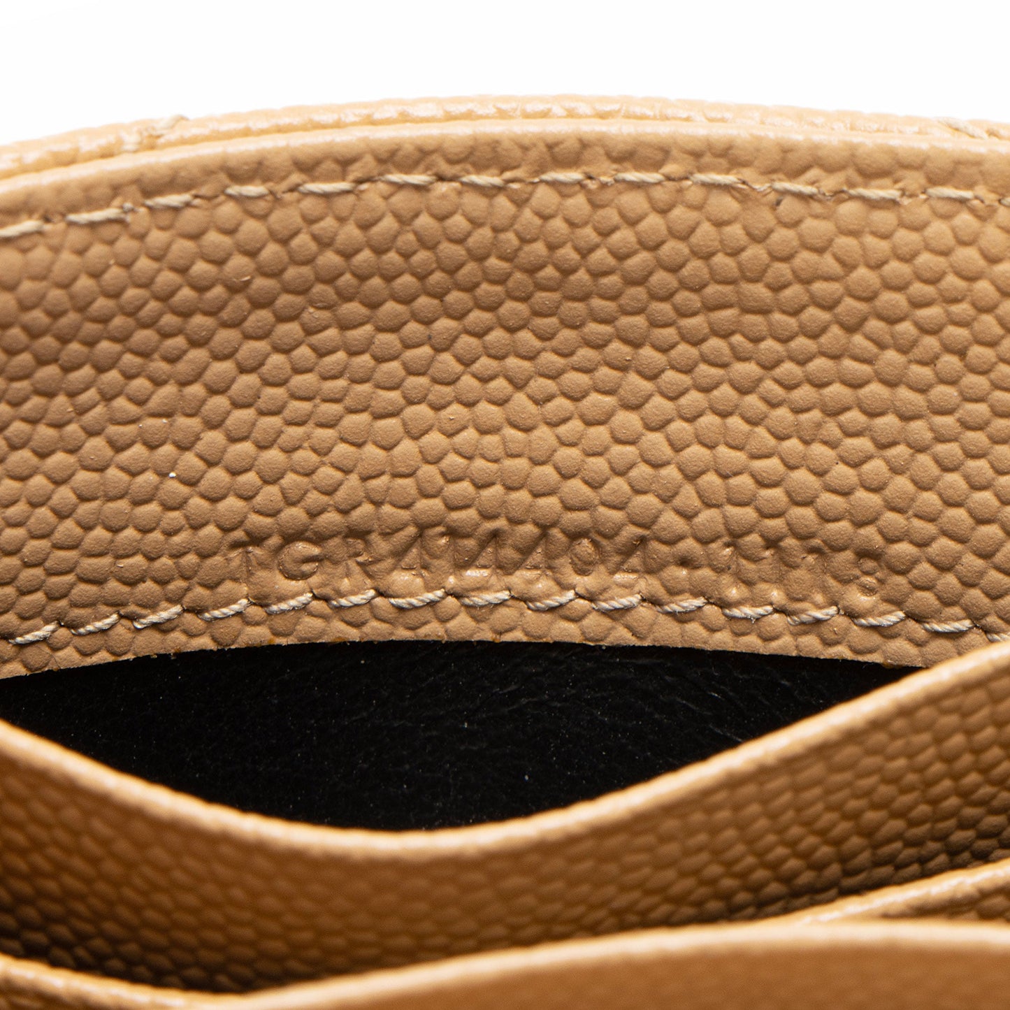 Saint Laurent Matelasse Grain de Poudre Monogram Envelope Small Wallet