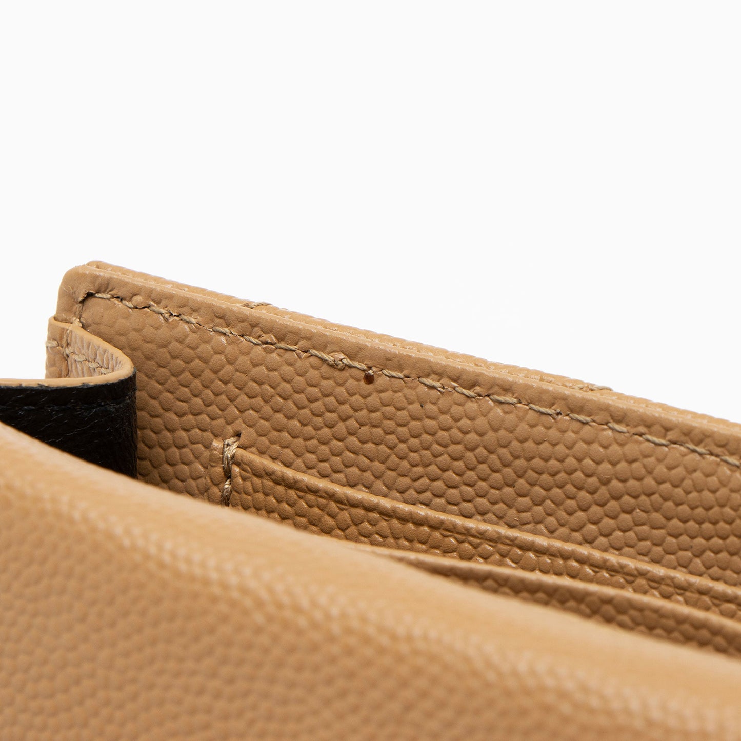 Saint Laurent Matelasse Grain de Poudre Monogram Envelope Small Wallet