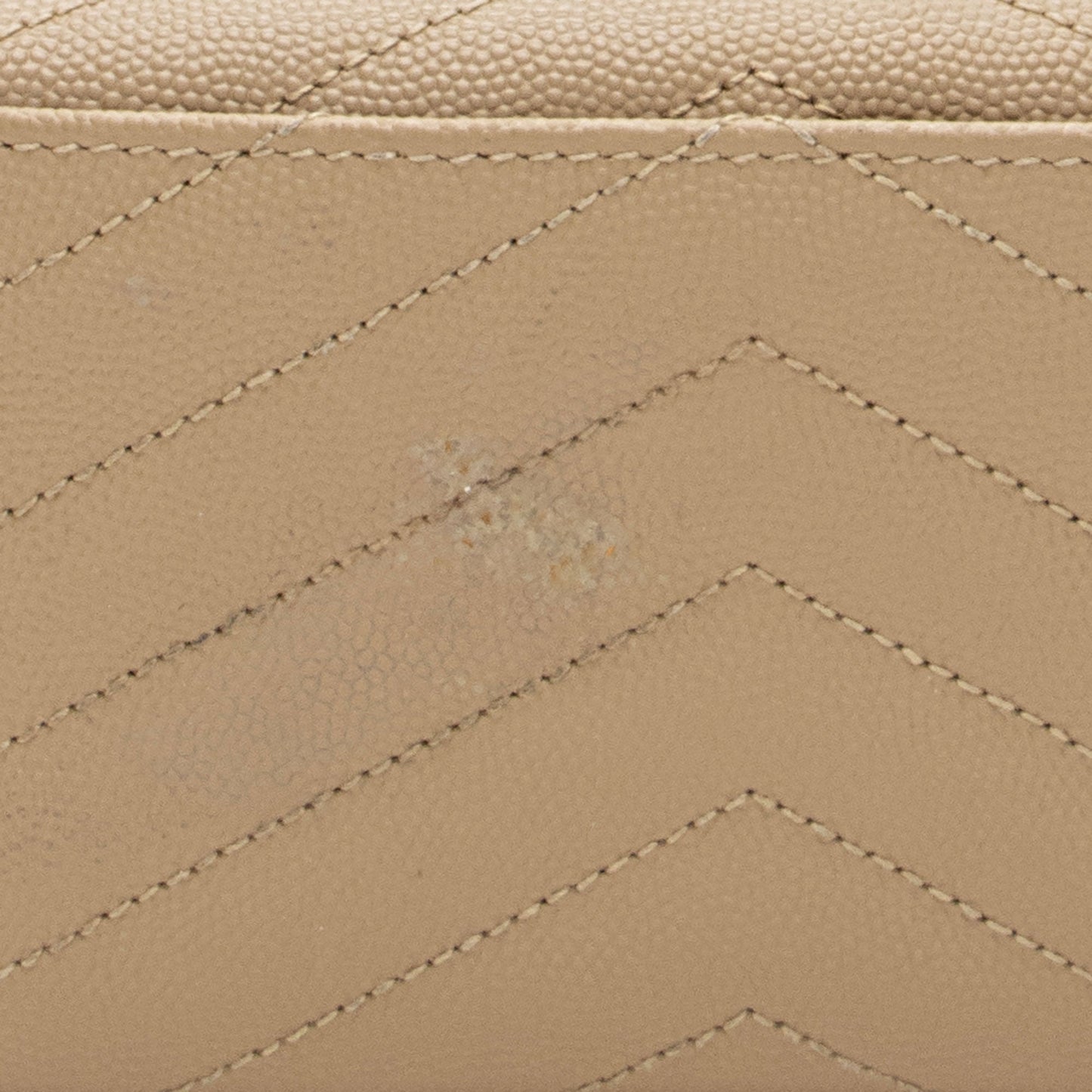 Saint Laurent Matelasse Grain de Poudre Monogram Envelope Small Wallet