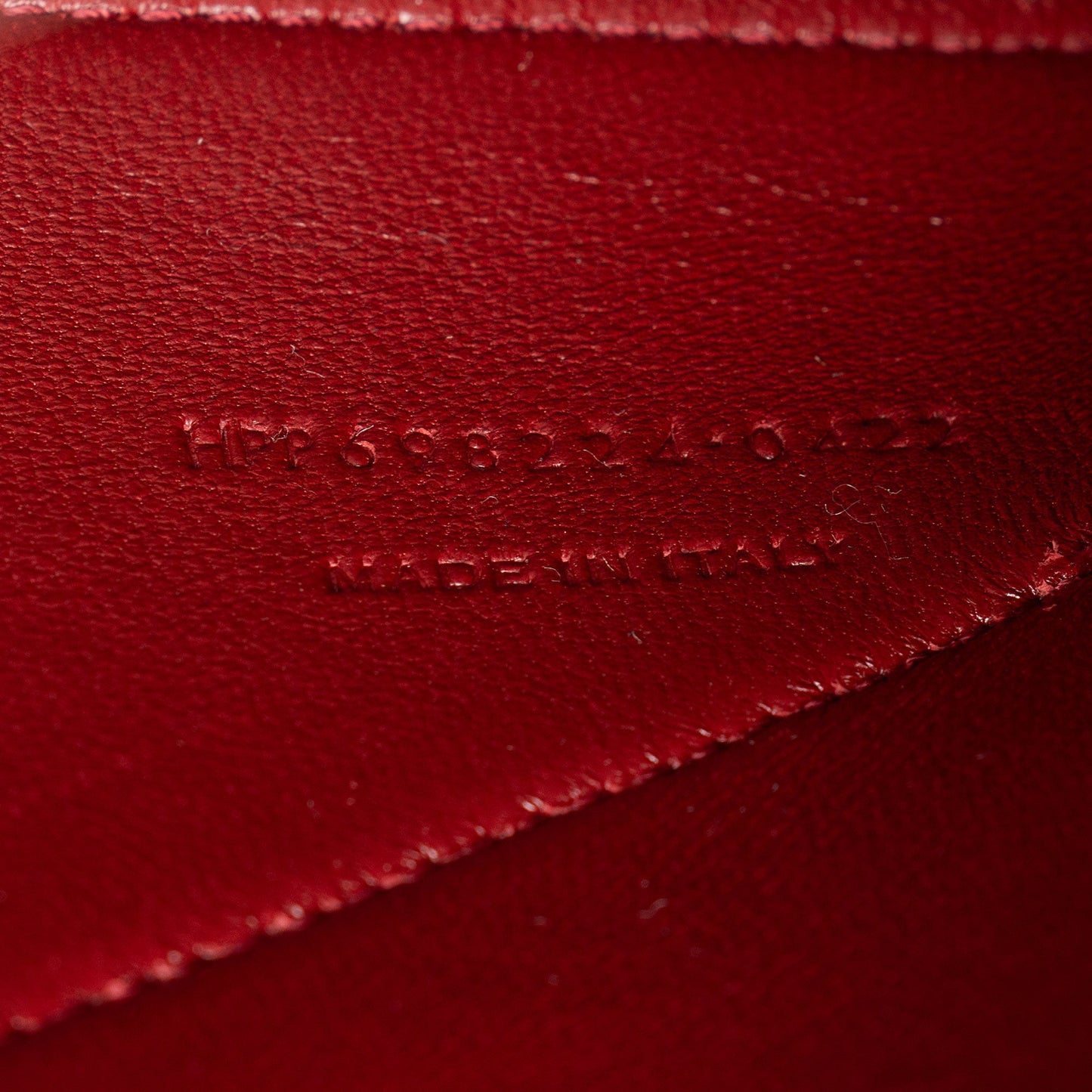 Saint Laurent Patent Leather Envelope Pouch