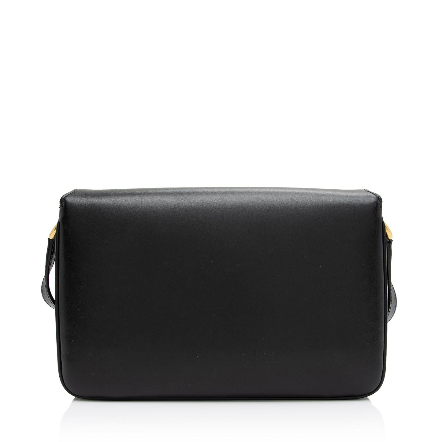 Saint Laurent Smooth Calfskin Le Maillon Shoulder Bag (SHF-1cEBlW)