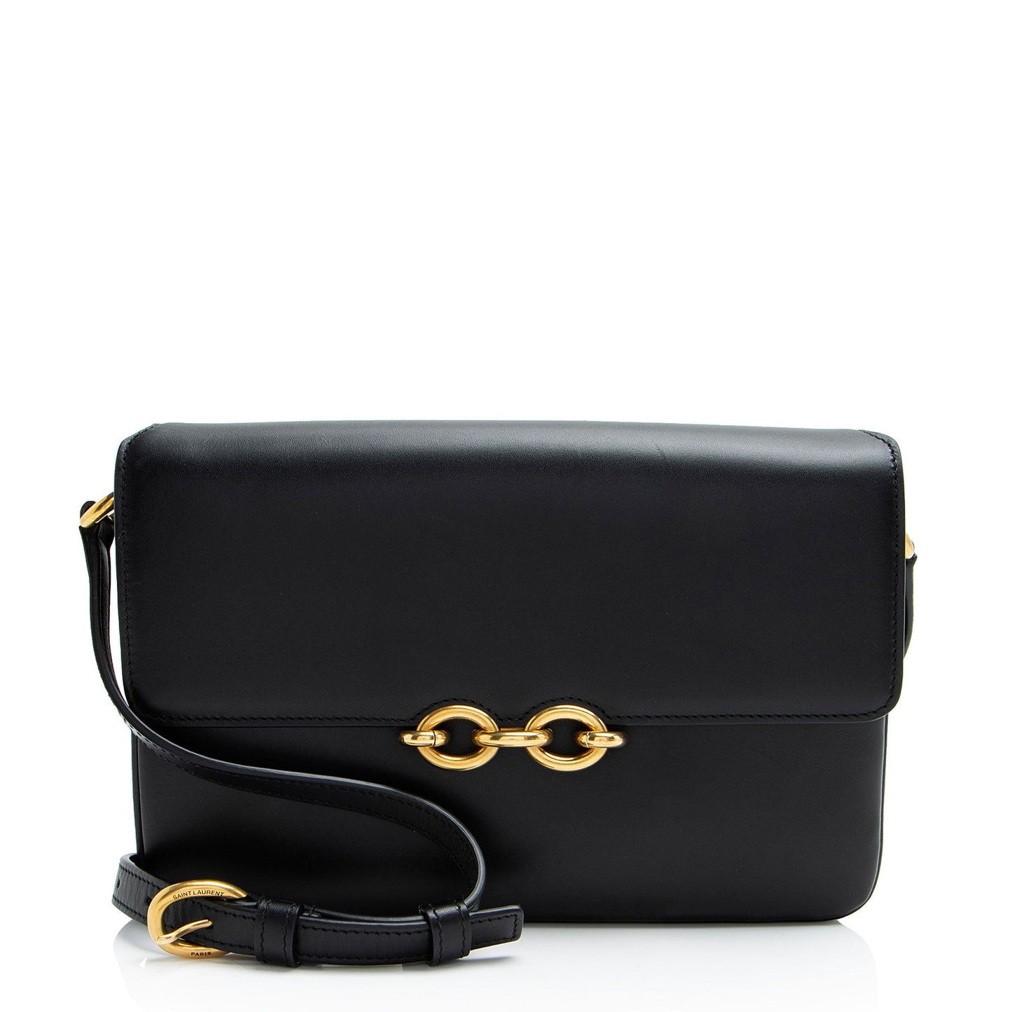 Saint Laurent Smooth Calfskin Le Maillon Shoulder Bag