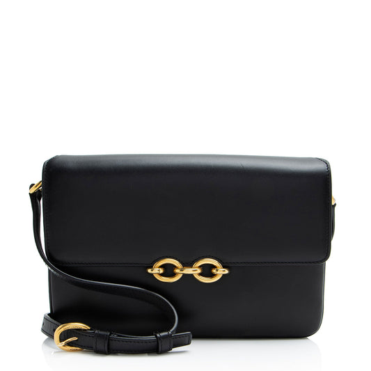 Saint Laurent Smooth Calfskin Le Maillon Shoulder Bag