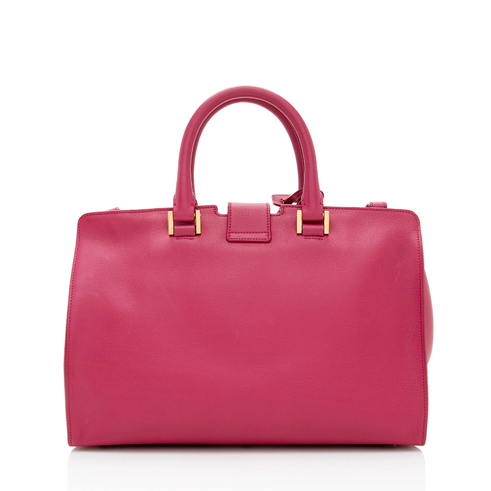 Saint Laurent Calfskin Cabas Chyc Small Tote