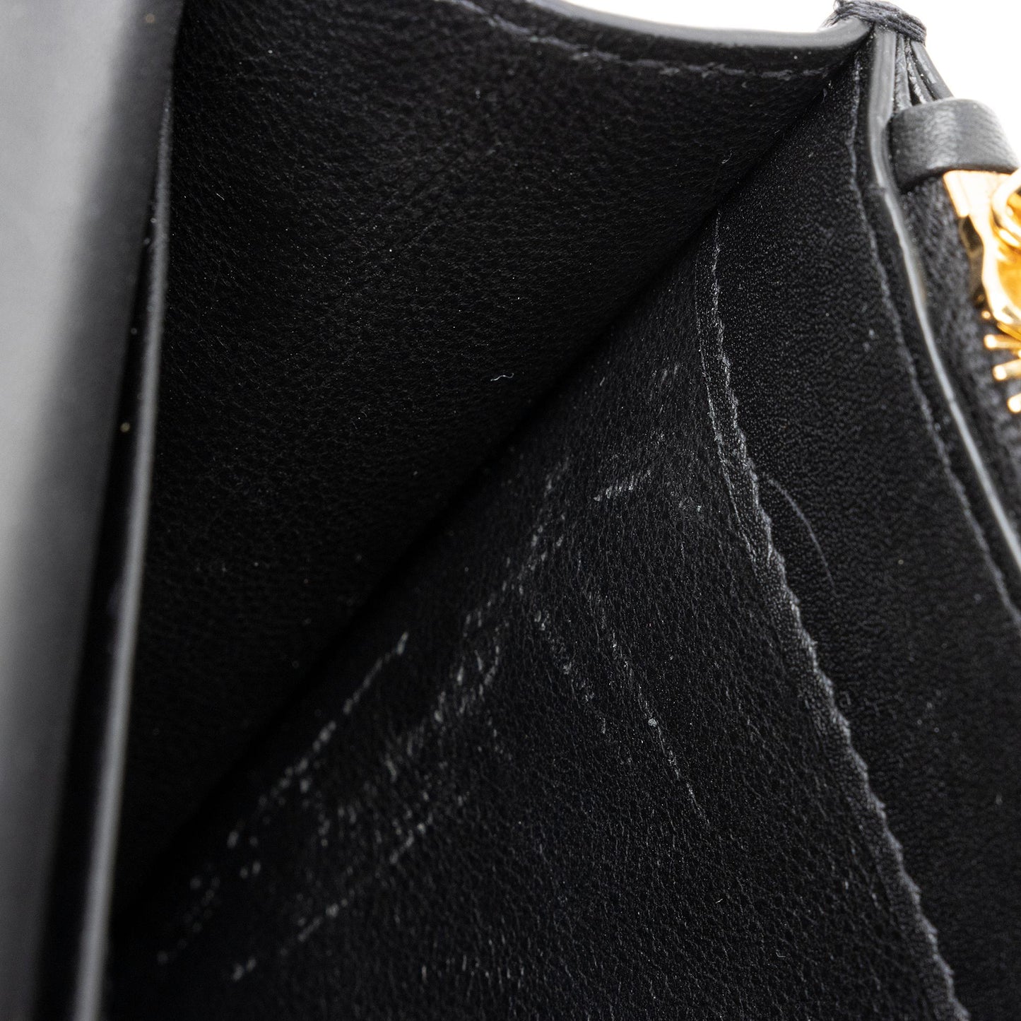 Saint Laurent Smooth Calfskin Monogram Kate Tassel Chain Wallet (SHF-PhIRuS)