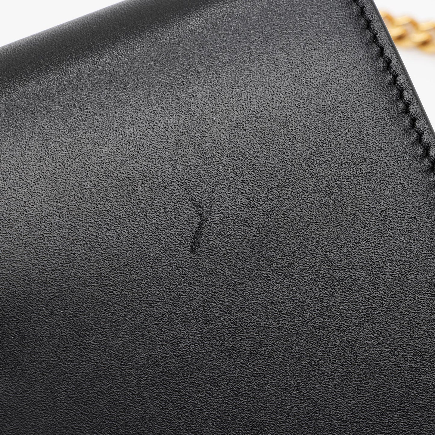 Saint Laurent Smooth Calfskin Monogram Kate Tassel Chain Wallet (SHF-PhIRuS)