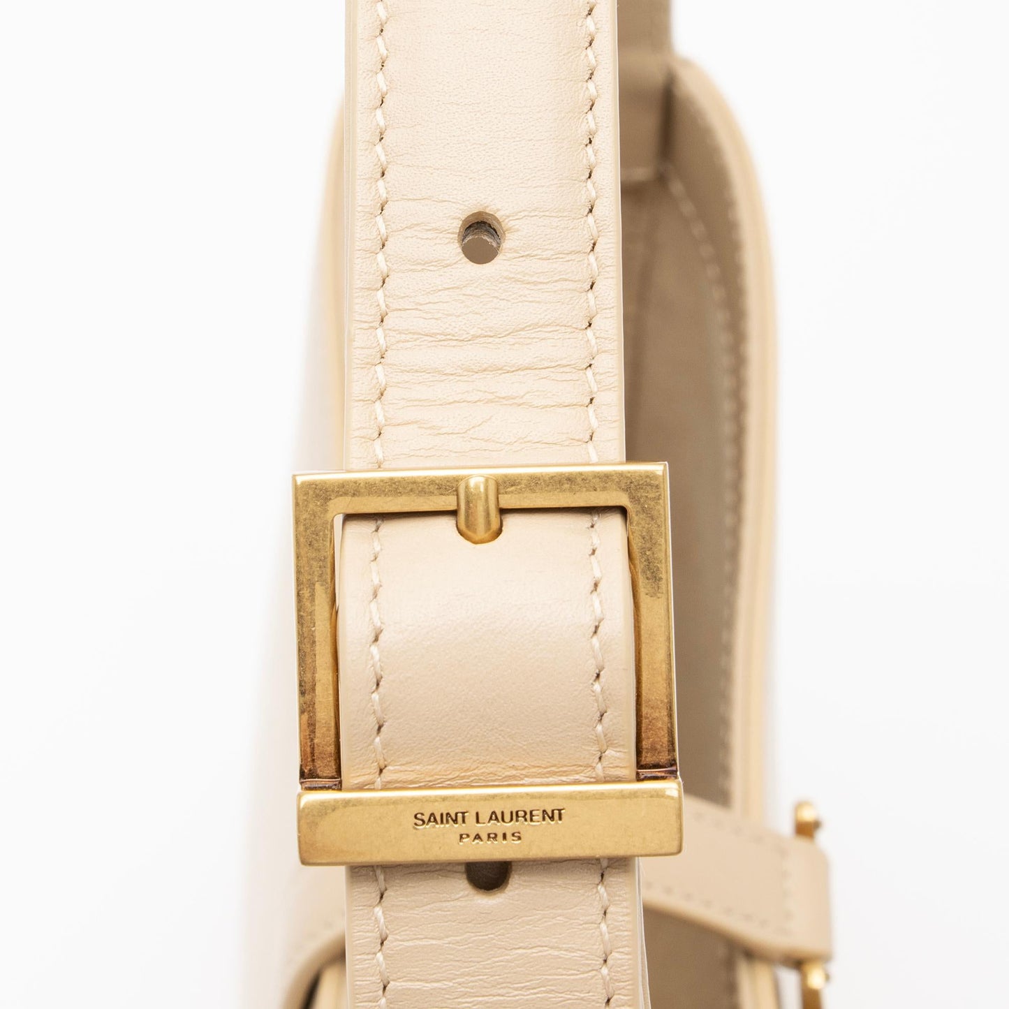Saint Laurent Smooth Calfskin Monogram Le 5 A 7 Hobo (SHF-TLqJE4)