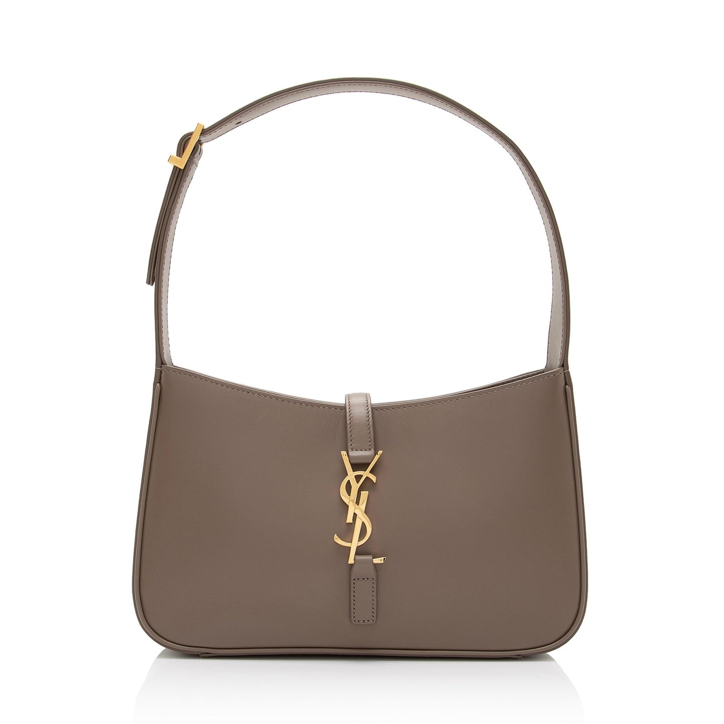Saint Laurent Smooth Calfskin Monogram Le 5 A 7 Hobo (SHF-GmWODr)