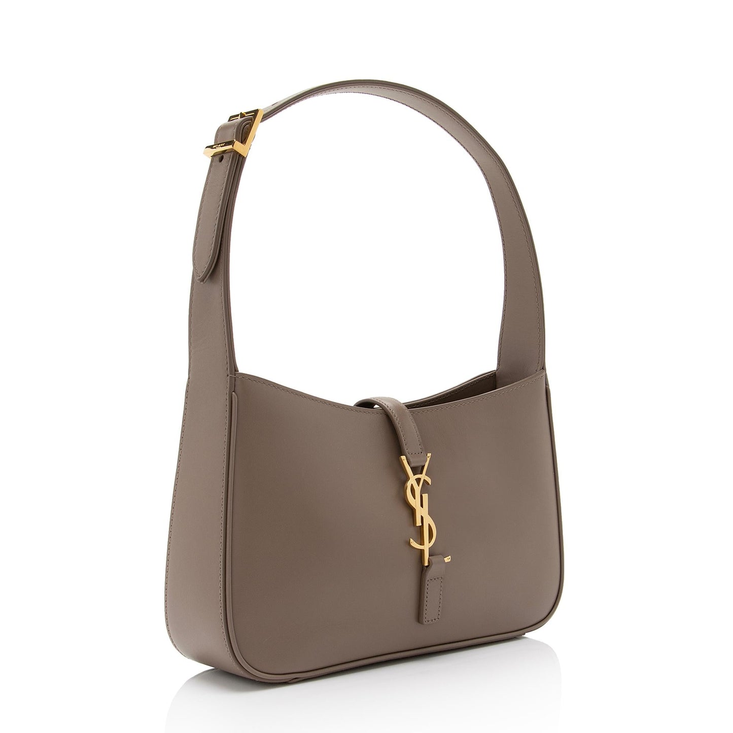 Saint Laurent Smooth Calfskin Monogram Le 5 A 7 Hobo (SHF-GmWODr)
