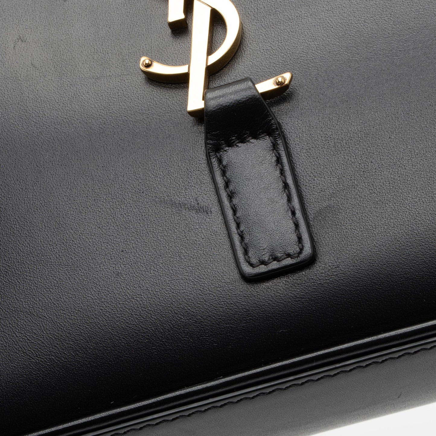 Saint Laurent Smooth Calfskin Monogram Le 5 A 7 Hobo (SHF-X5WO2I)
