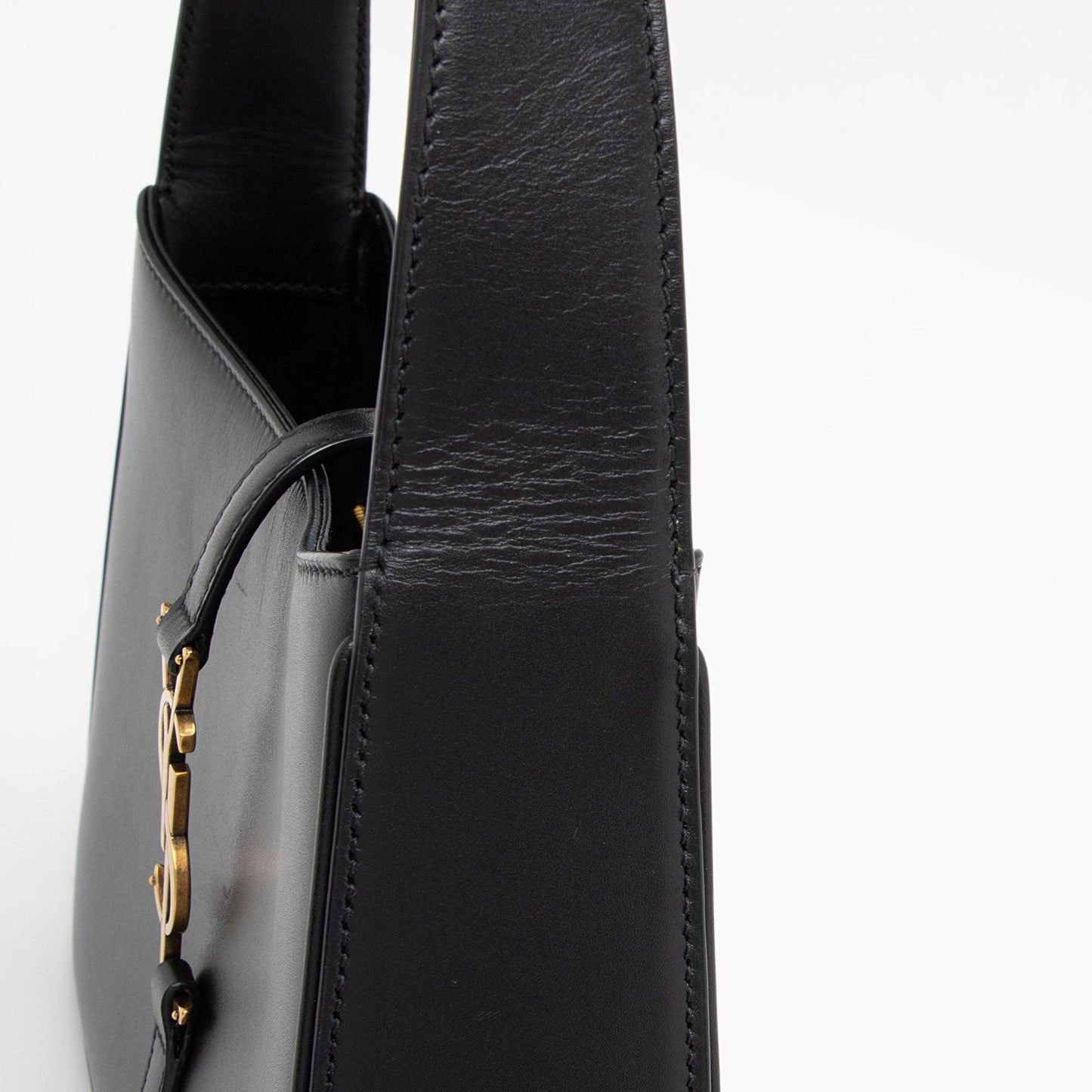 Saint Laurent Smooth Calfskin Monogram Le 5 A 7 Hobo (SHF-CTItyE)