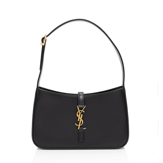 Saint Laurent Smooth Calfskin Monogram Le 5 A 7 Hobo (SHF-CTItyE)