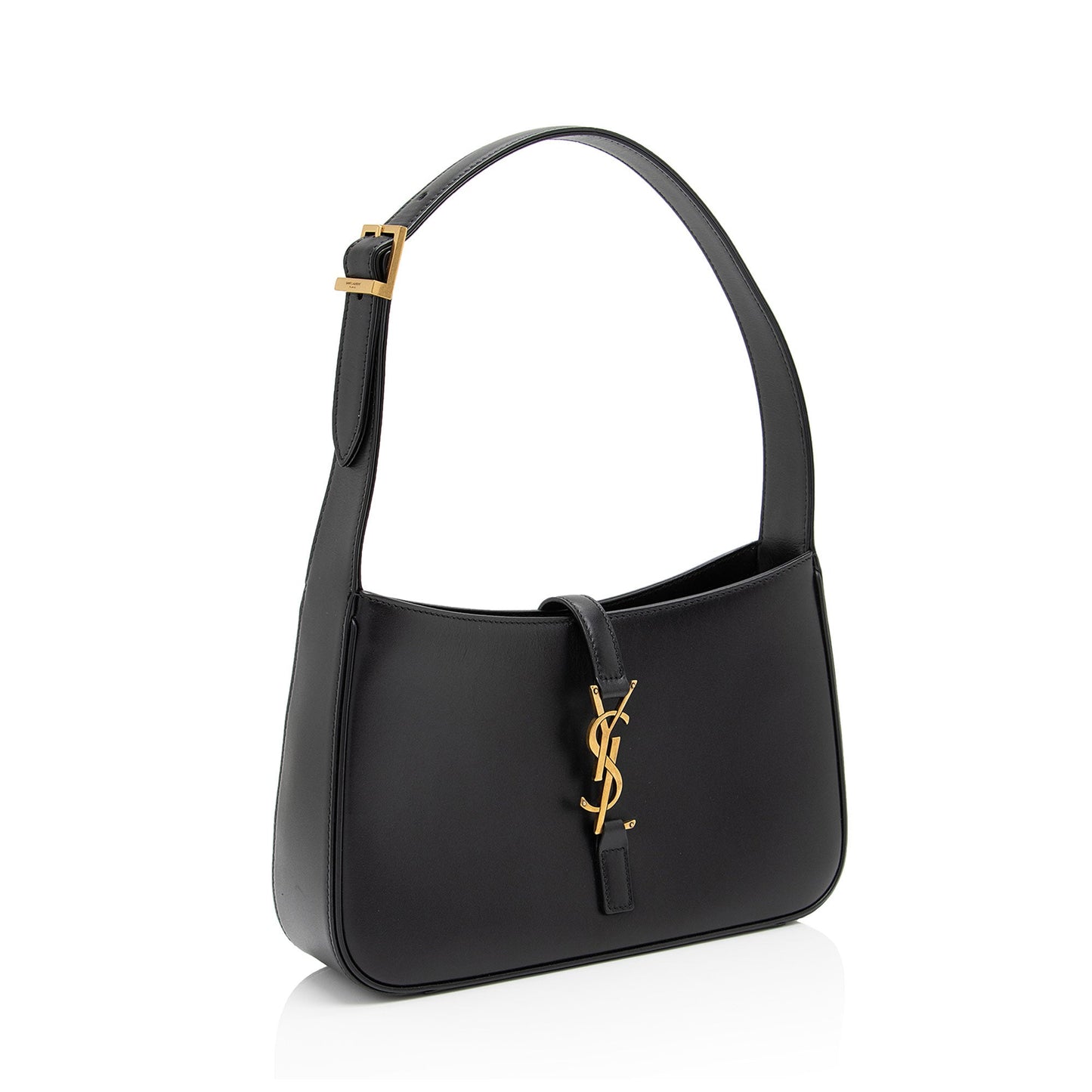Saint Laurent Smooth Calfskin Monogram Le 5 A 7 Hobo (SHF-CTItyE)