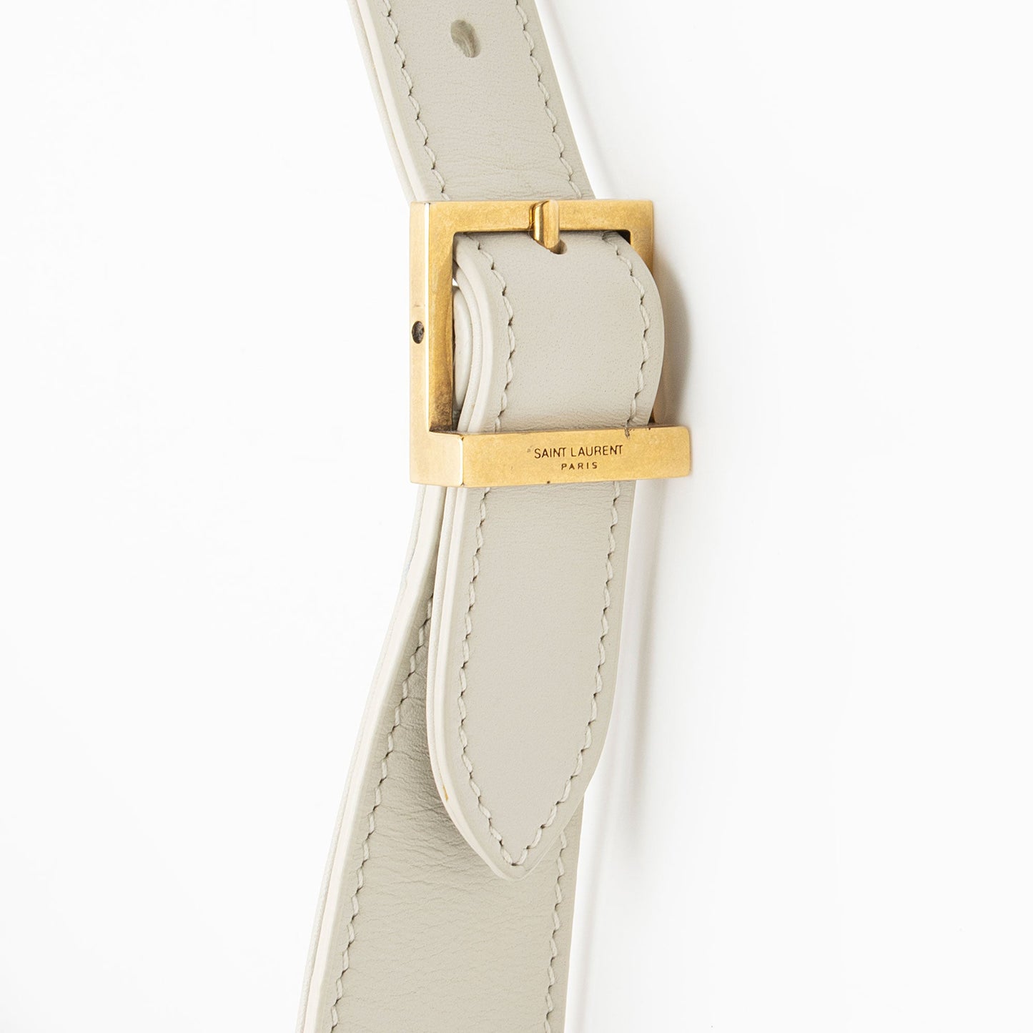 Saint Laurent Smooth Calfskin Monogram Le 5 A 7 Hobo (SHF-wm1atT)