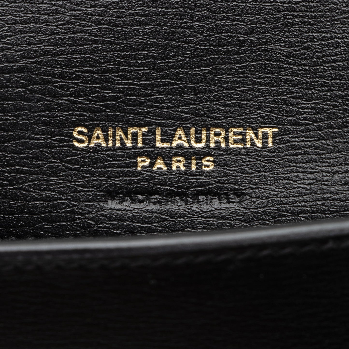 Saint Laurent Smooth Calfskin Monogram Phone Holder Shoulder Bag (SHF-A9QRvt)