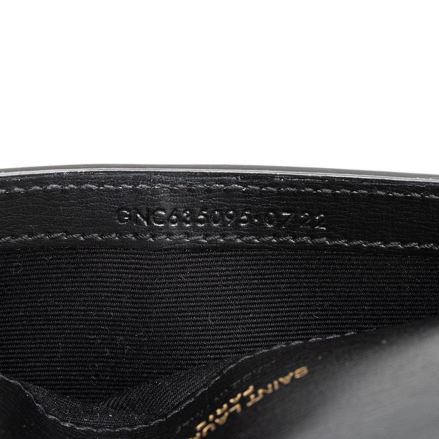 Saint Laurent Smooth Calfskin Monogram Phone Holder Shoulder Bag (SHF-ma6enh)