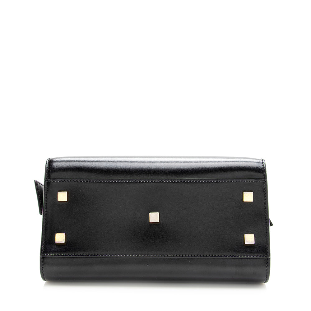 Saint Laurent Smooth Calfskin Uptown Small Satchel (SHF-19811)