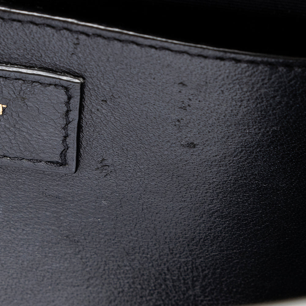 Saint Laurent Smooth Calfskin Uptown Small Satchel (SHF-19811)