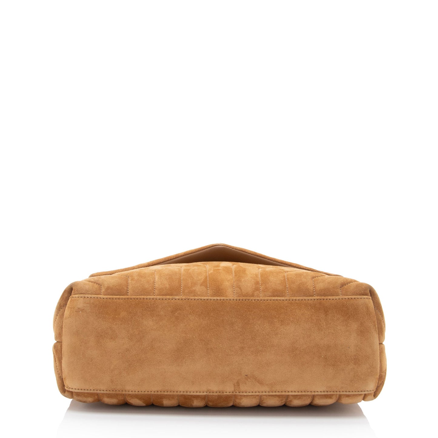Saint Laurent Suede Monogram LouLou Chain Medium Shoulder Bag