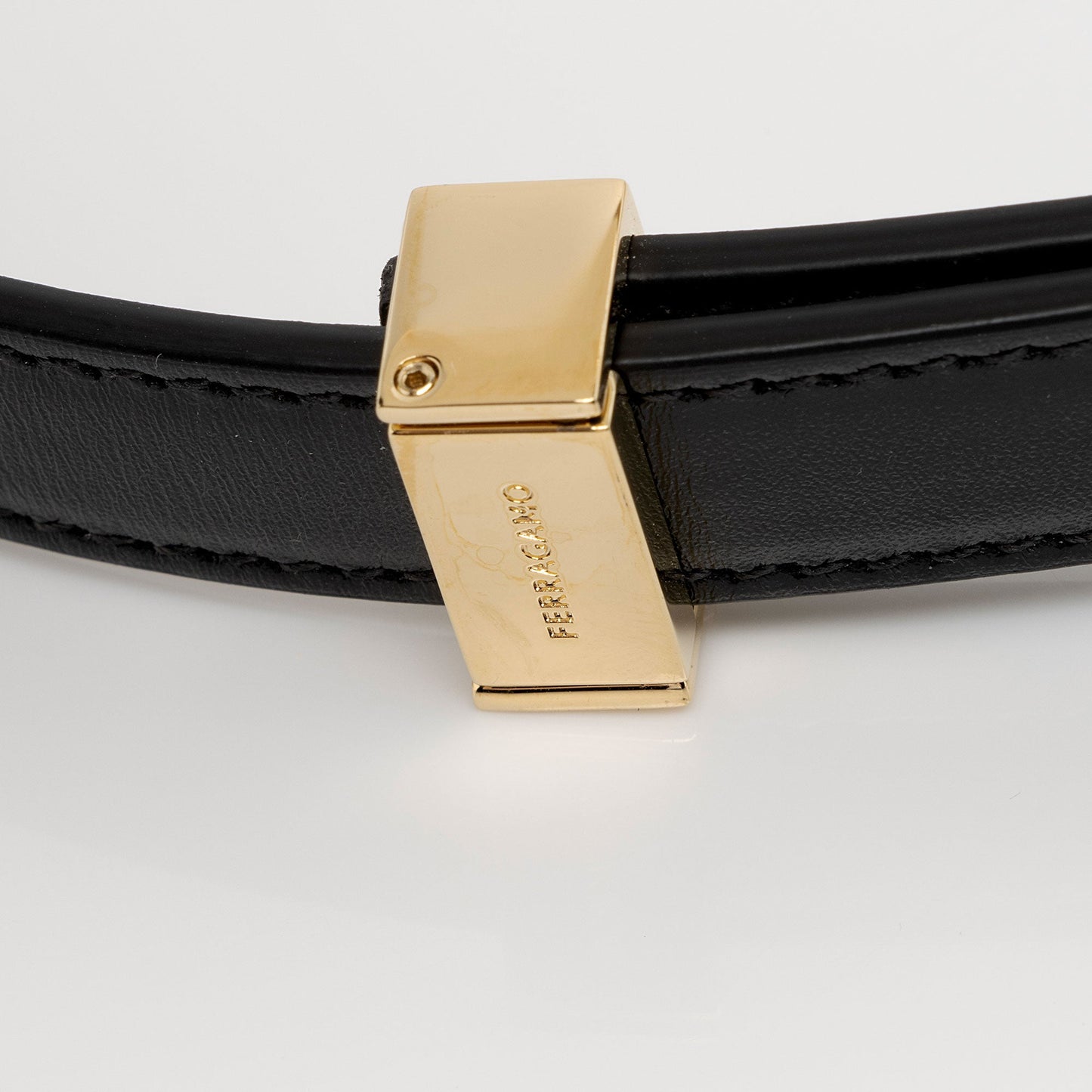 Salvatore Ferragamo Calfskin Fiamma Small Crossbody (SHF-FL9q11)