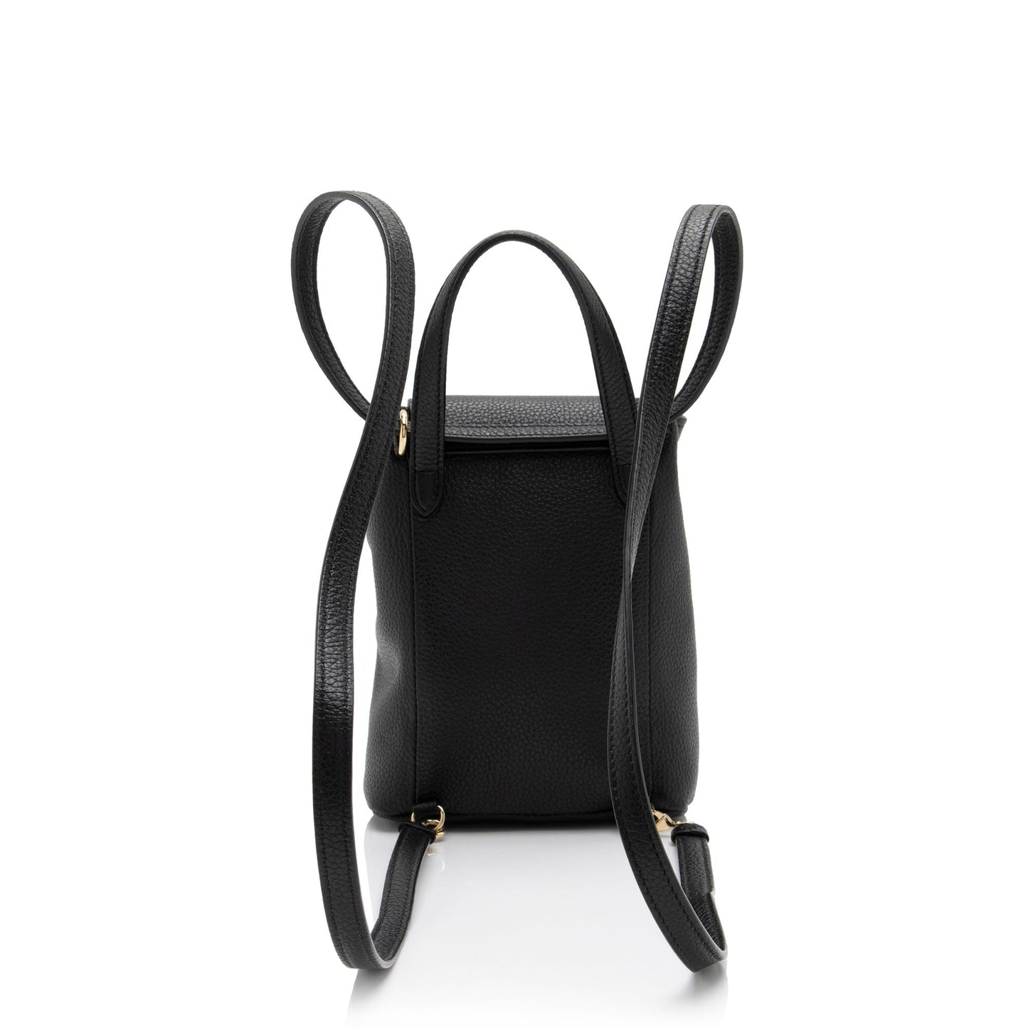 Salvatore Ferragamo Calfskin Gancini Mini Backpack (SHF-51pHFZ)