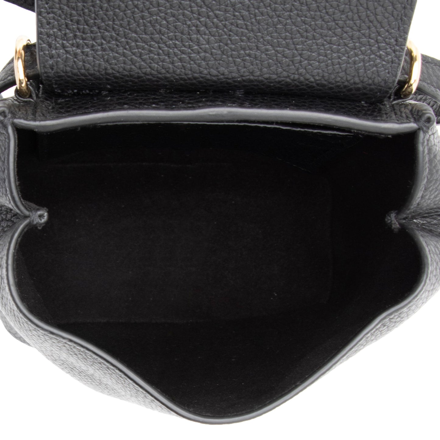 Salvatore Ferragamo Calfskin Gancini Mini Backpack (SHF-51pHFZ)