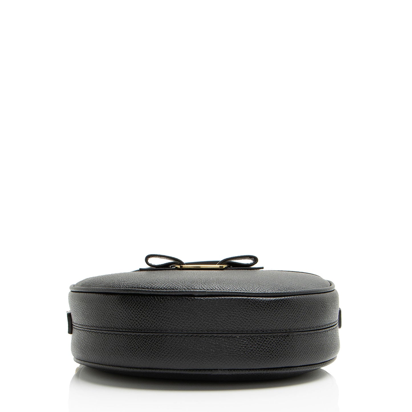 Salvatore Ferragamo Saffiano Vara Round Crossbody