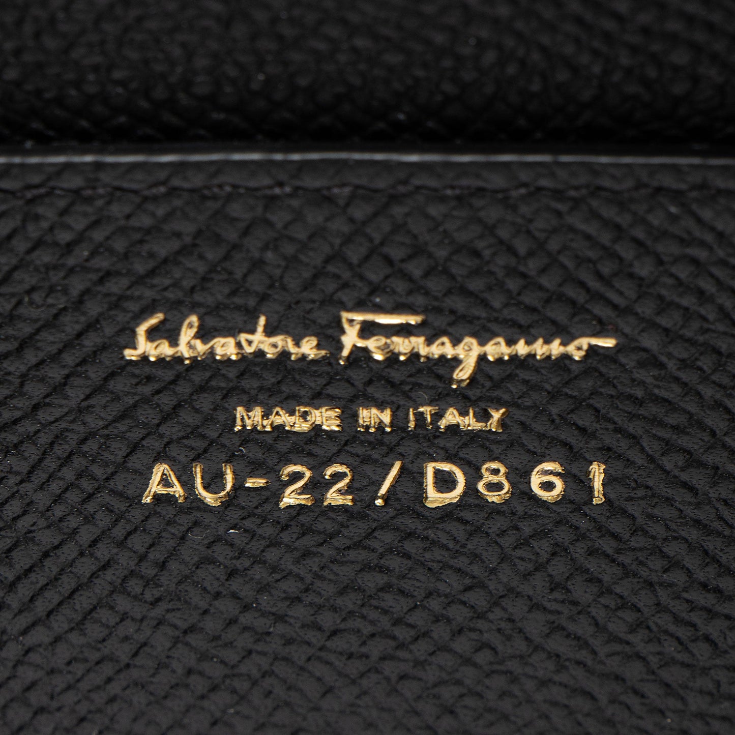 Salvatore Ferragamo Saffiano Vara Round Crossbody