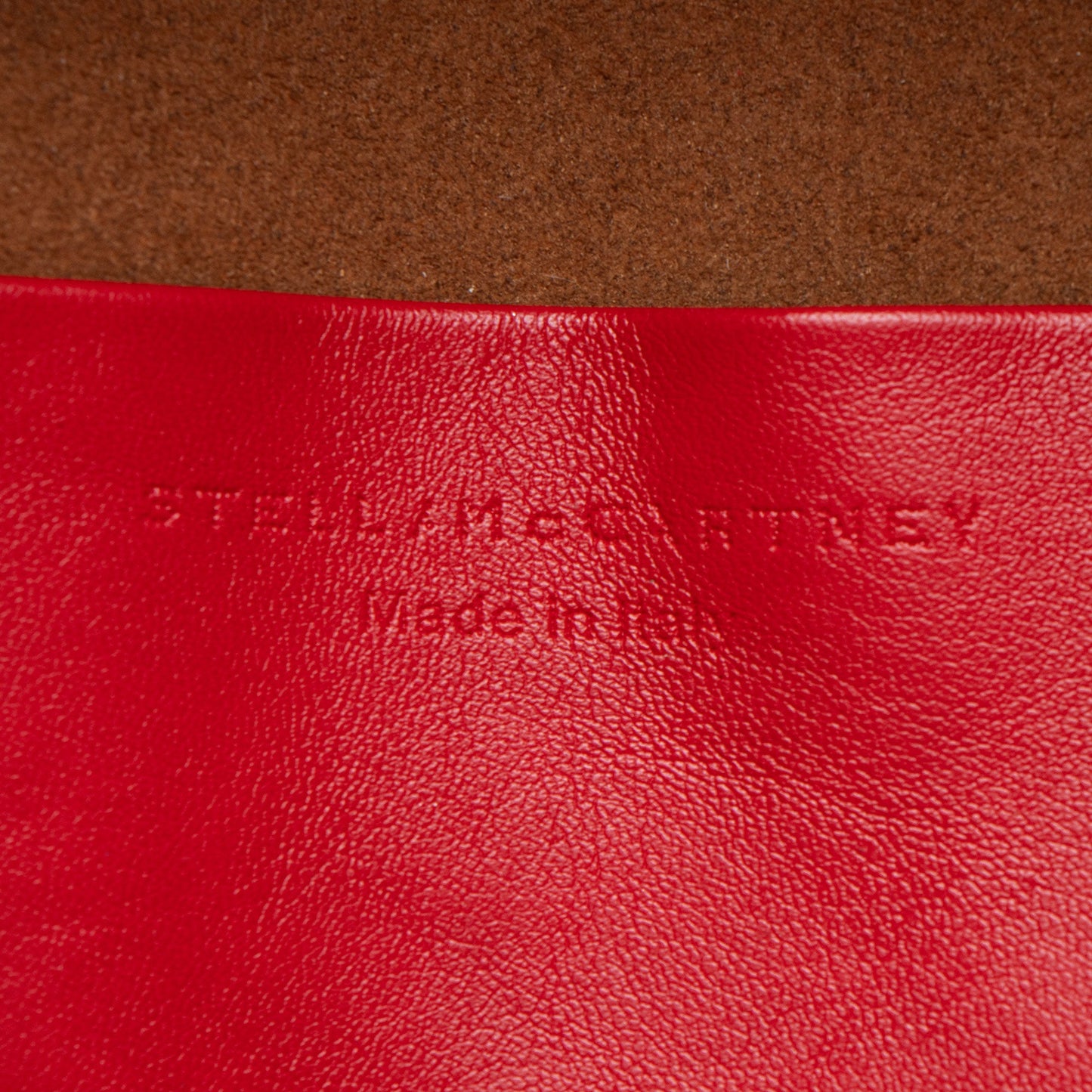 Stella McCartney Eco Alter Nappa Perforated Logo Mini Backpack