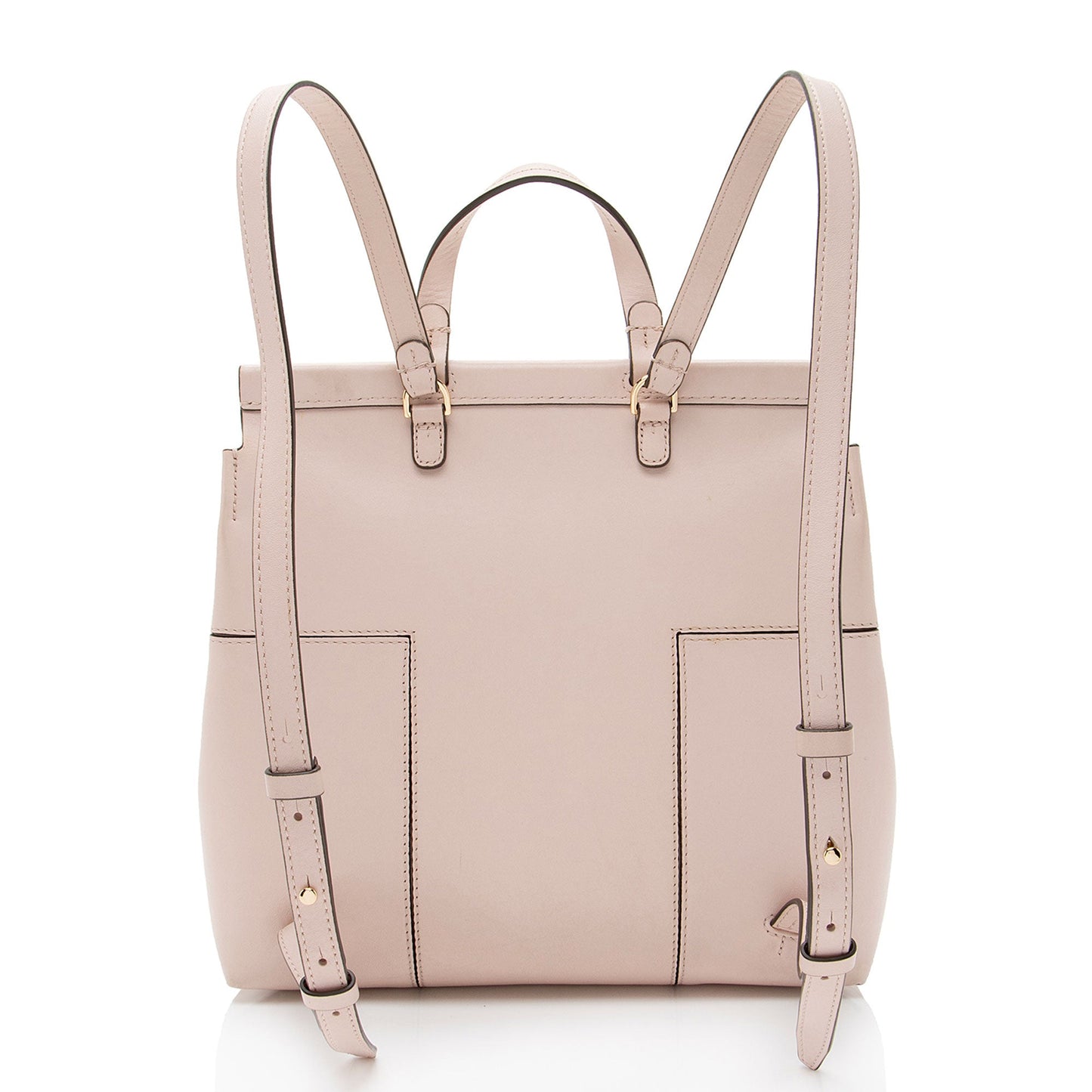Tory Burch Leather Block T Backpack